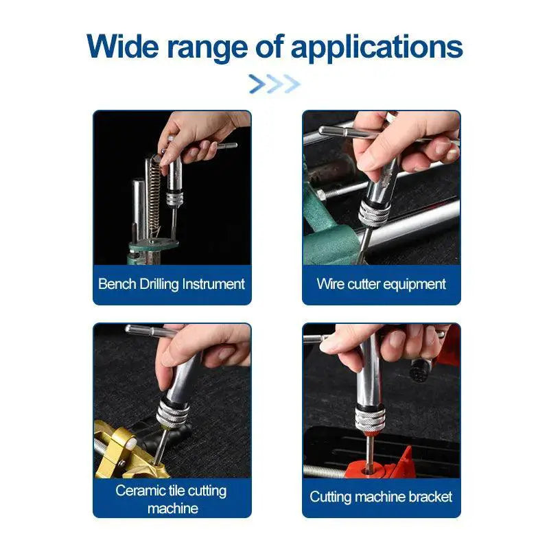 Adjustable T Handle Ratchet Tap Reamer Wrench Metric Tool