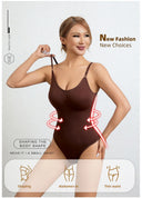 Seamless Tummy Control Bodysuit for Women Slimming Thong
