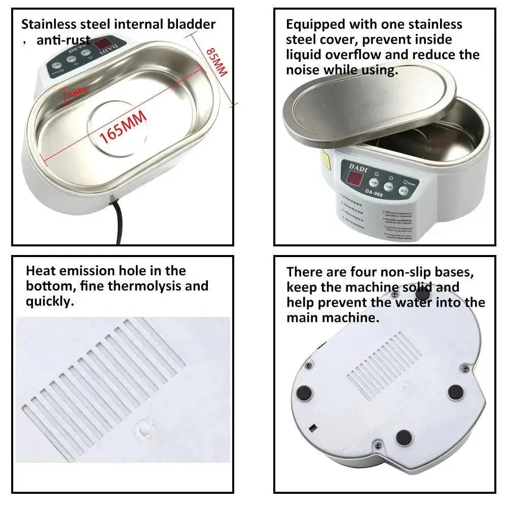 Digital Ultrasonic Jewelry Cleaner For Effortless Cleaning