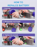 Longer Runtime Dyson Vacuum Battery