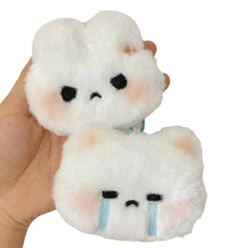 Cartoon Plush Rabbit Doll Keychain Cute Bag Pendant Charm