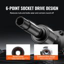 SucceBuy Piece Impact Socket Set