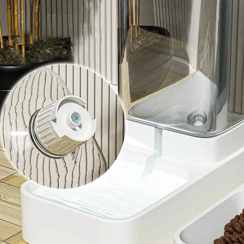 HOOPET Automatic Pet Feeder And Water Bowl Set For Pets