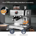 Espresso Coffee Machine, Built-in Coffee Grinder, Grind