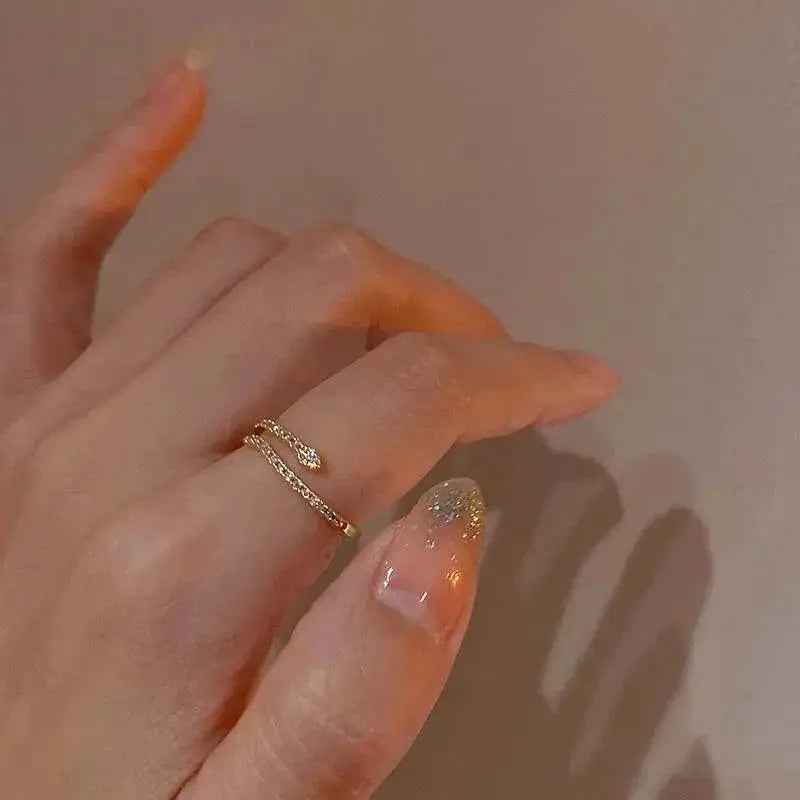 Mood Tracking Ring for Couples Zircon — product view 14
