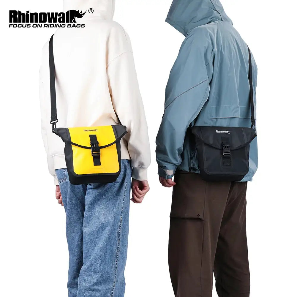Rhinowalk Bike Handlebar Bag Waterproof Frame Pannier Bag Multifunction Portable Shoulder Bag Bike Accessories