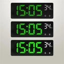 Voice Controlled Alarm Clock with Temperature Display Gadget