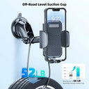 Car Phone Holder - 360 Rotating Windshield Mount