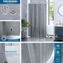 Waterproof Shower Curtain for Bathrooms