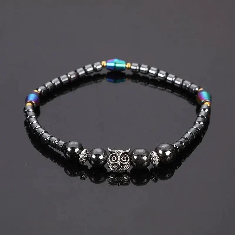 Magnetic Therapy Owl Anklets For Weight Loss And Wellness