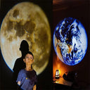 LED Moon: Projector – Night Light for Bedroom & Party Decor