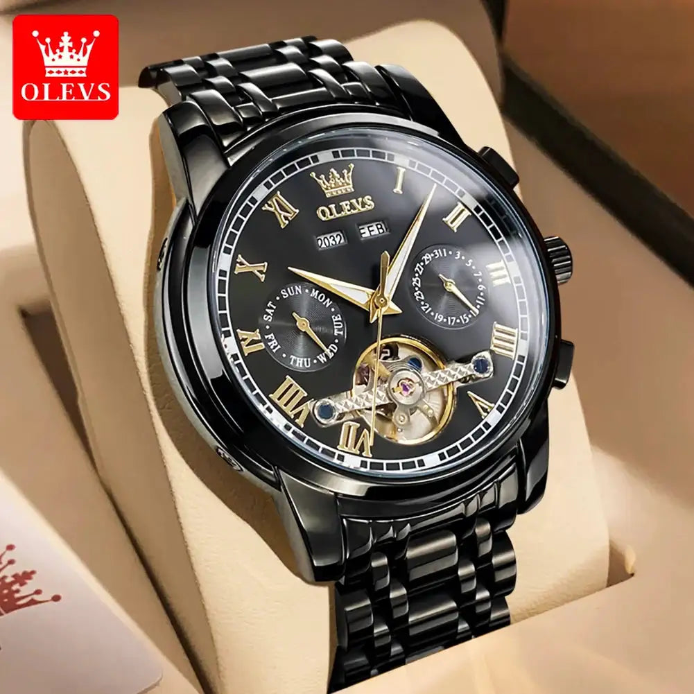 Premium Men Mechanical Steel Watch — product image 10