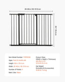 No Drill Pressure Mount Pet Gate