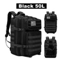 50L/35L/25L Tactical Backpack Men's Travel Large Capacity Rucksacks
