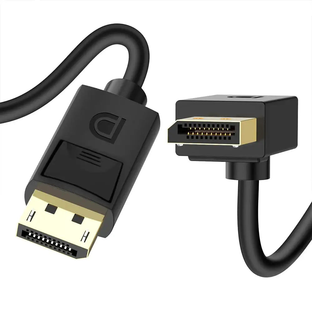 Right Angle DP Cable Boosts Video — product view 1