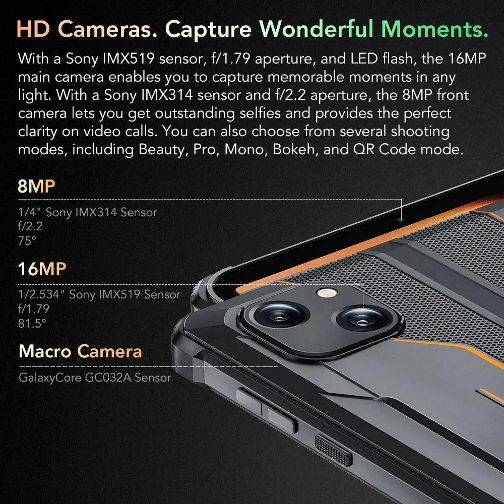 Oukitel RT3 Mini Rugged Tablet 4GB RAM 64GB Storage