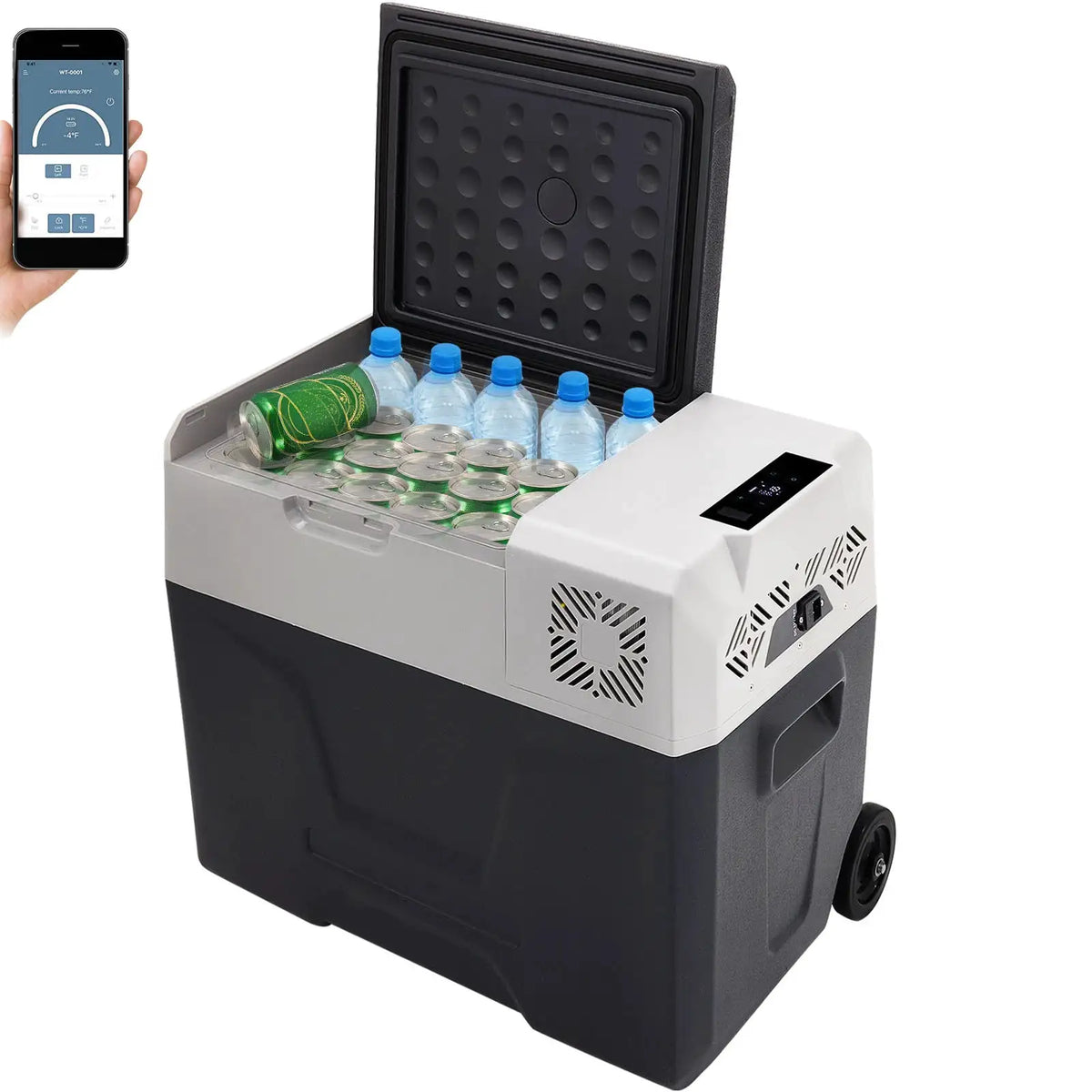 Succebuy Portable Car Cooler Refrigerator Electric Compressor DC — product view 9
