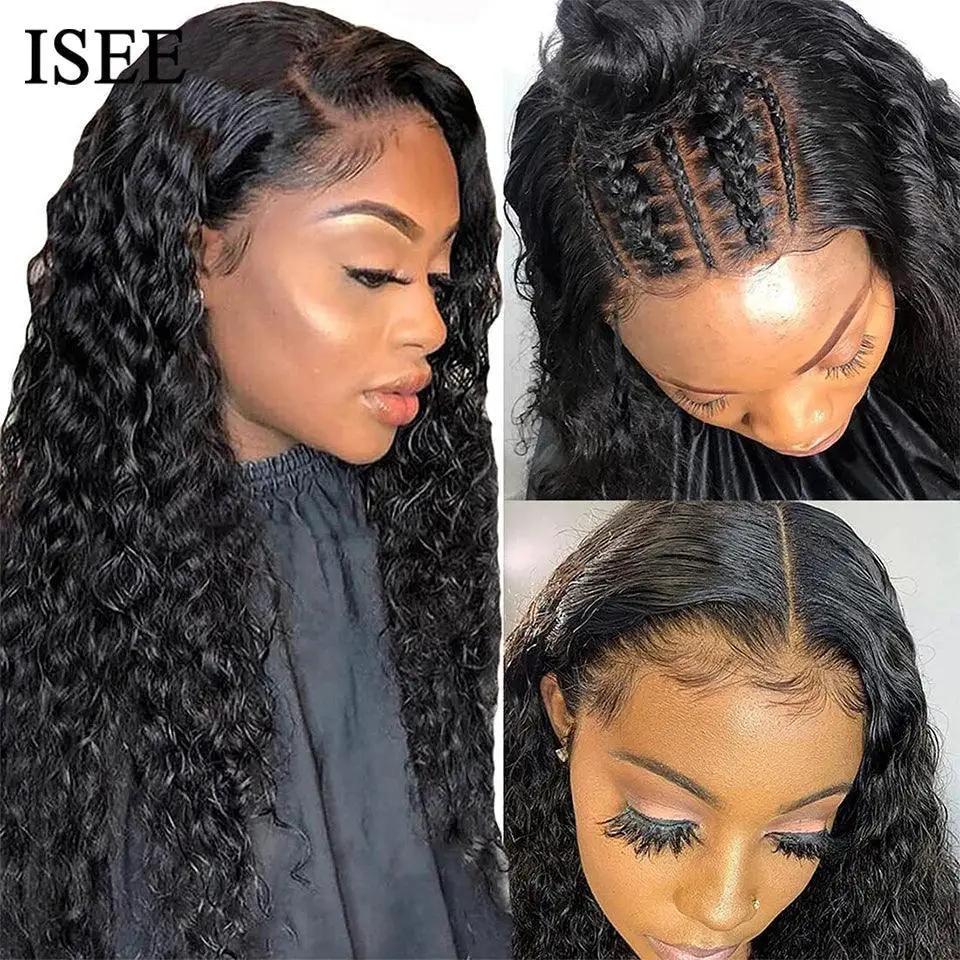Brazilian Deep Wave Lace Wig 13x4 HD Glueless Pre Plucked