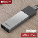 SANZANG NVMe SSD Enclosure High-Speed Portable Storage Device