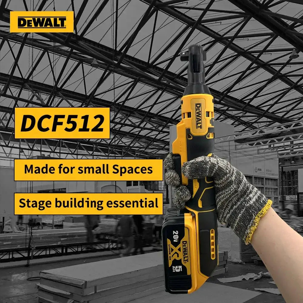 DCF512 Cordless Brushless Ratchet Wrench 20V Power Tool