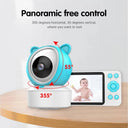 5 Inch HD WiFi Baby Monitor with Two Way Audio Control