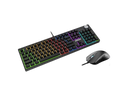 MSI Forge Combo RED US - Gaming RGB Keyboard & Mouse Set, Full Keys Anti-Ghosting, DPI Optical Sensor, RGB, up to DPI, Black
