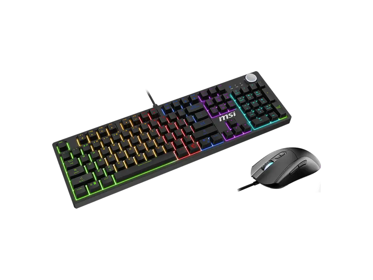 MSI Forge Combo RED US - Gaming RGB Keyboard & Mouse Set, — product view 1