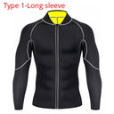 YBFDO Sauna Suit for Men Weight Loss Sweat Suit Slim Fitness