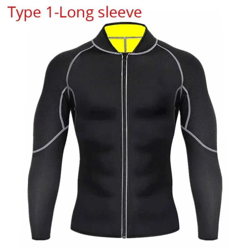YBFDO Sauna Suit For Men Weight Loss Sweat Slim Fitness