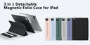 Case for iPad Pro 11 13 2024 M4 Magnetic Tablet Cover