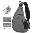 Charging USB Sling Pack for Travel