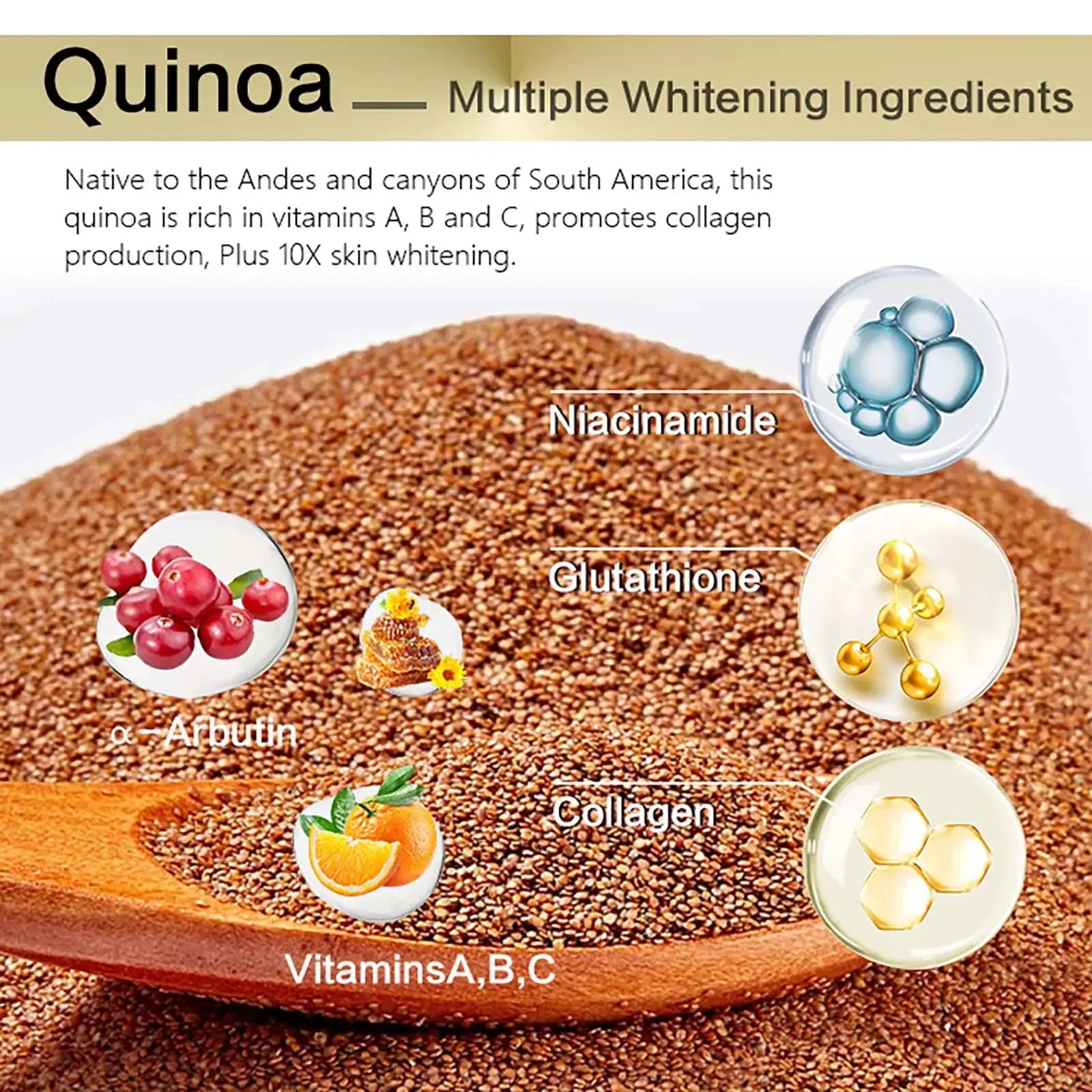 AILKE Whitening Face Cream, Reduce Dark Spots, Sun Spots, Melanin, With Collagen, Glutathione, Even Skin Tone For All Skin Types
