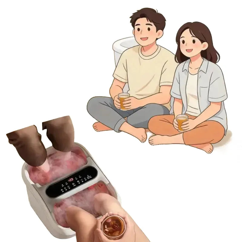 Two Person Steam Foot Spa Massage Constant Temperature — product view 1