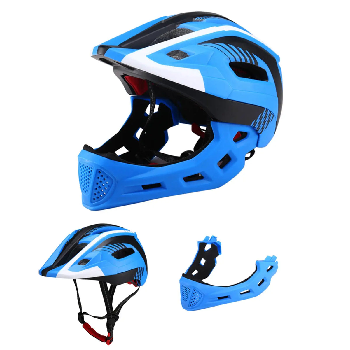 Kids Detachable Full Face Bike Helmet — product view 13