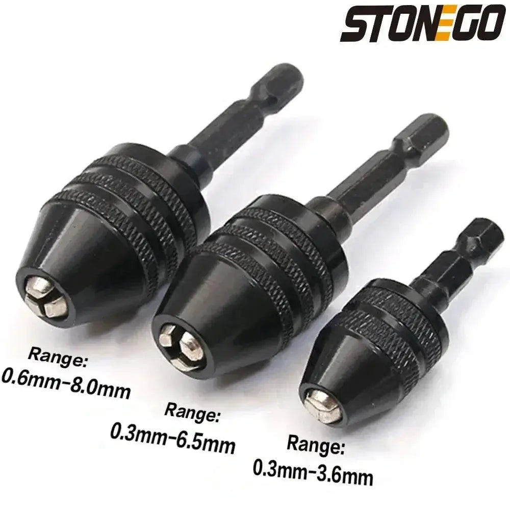 Stonego Quick Change Keyless Drill Chuck Adapter Tool