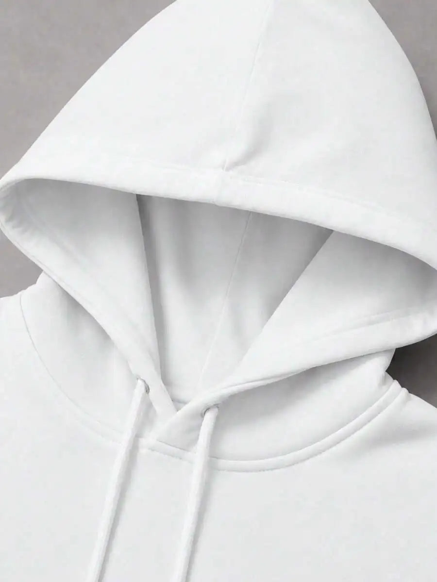 Long Sleeve Winter Hooded Sweatshirt