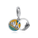 Sterling Silver Charm Love Charms