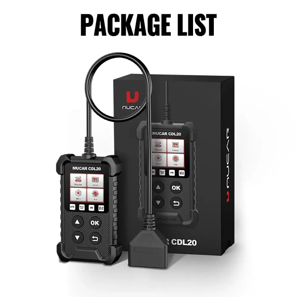 MUCAR CDL20 OBD2 Scanner Car Scan Tools Automotivo Car Code Reader Auto Scanner Check Engine PK ELM327 Lifetime Free