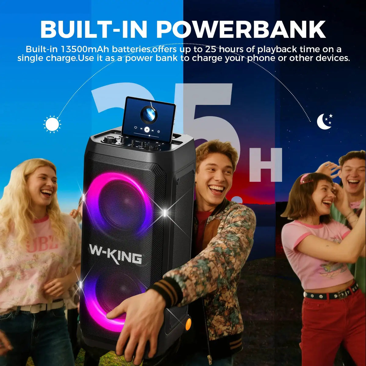 Portable Bluetooth Speaker W King — product image 5