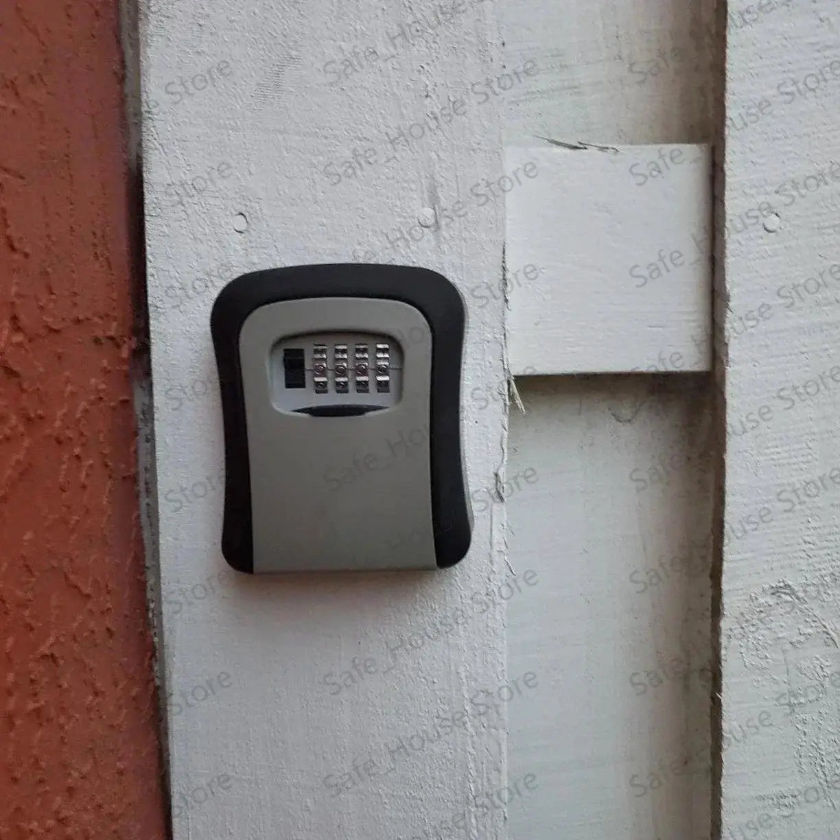 Secure Key Lock Box Wall Mount Key Safe High Security
