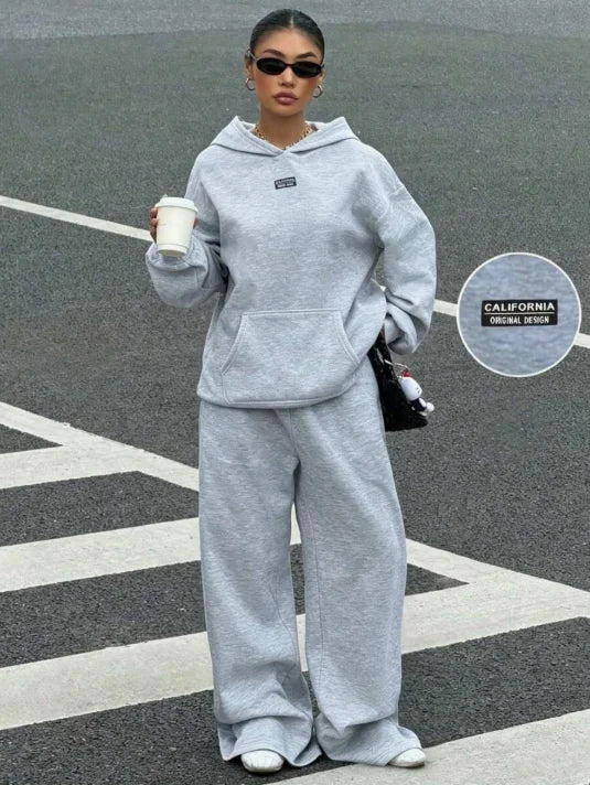 Long Sleeve Winter Hooded Sweatshirt