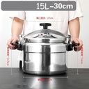 Pressure Cooker Aluminum Alloy 18L Large Capacity Gas Compatible