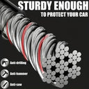 Secure Car Steering Wheel Lock for Theft