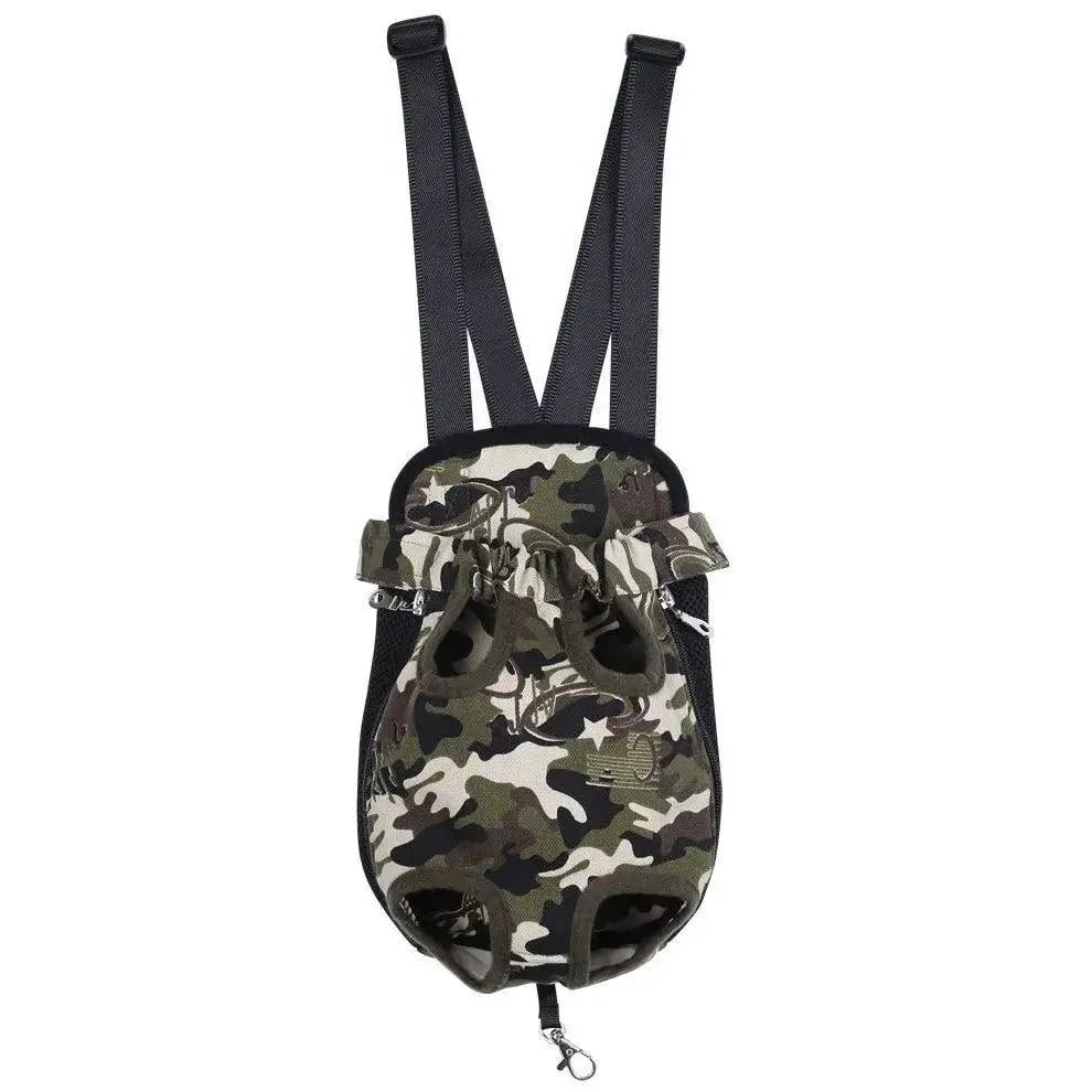 PawVoyage Pet Chest Backpack Mesh Carrier Outdoor Sling