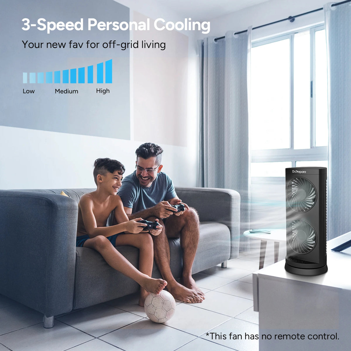 Portable Desktop Cooling Fan