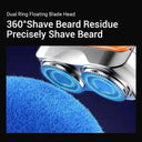 Mini Electric Shaver - Rechargeable Dual Blade