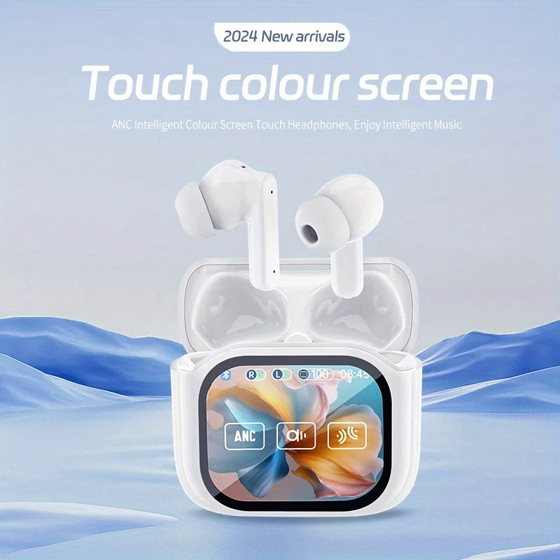 Lcd Color Screen Wireless Headphones