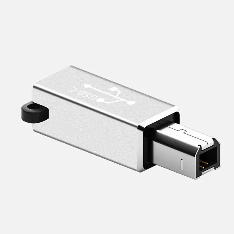 Type C USB Female to USB-B Male Adapter for Printer Scanner Converter USB-C Data Transfer Adapter for MIDI Controller Keyboard