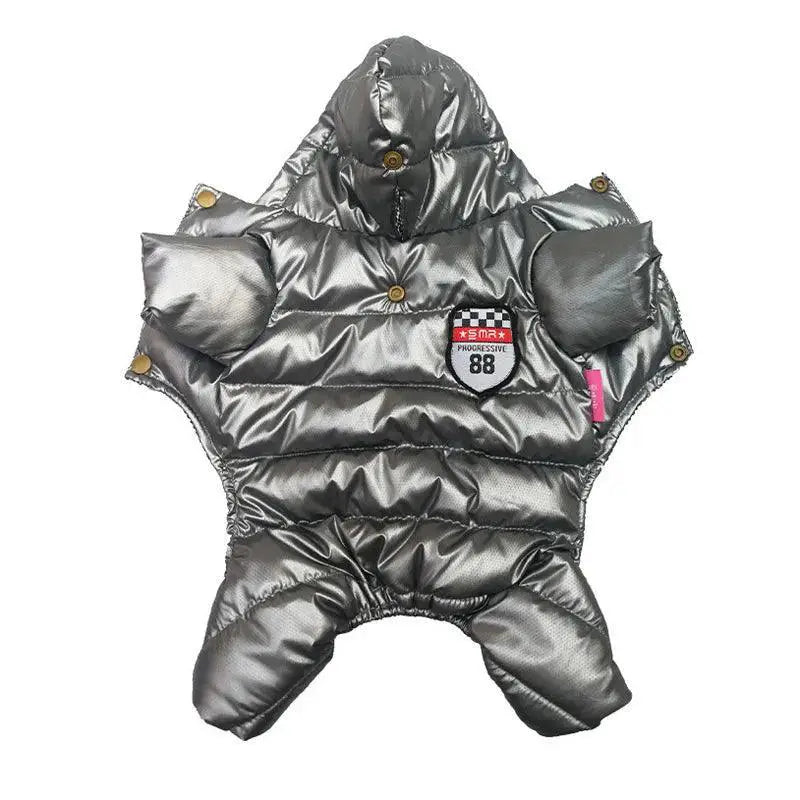 Winter Dog Waterproof Jumpsuit Cozy Coat For Small Breeds