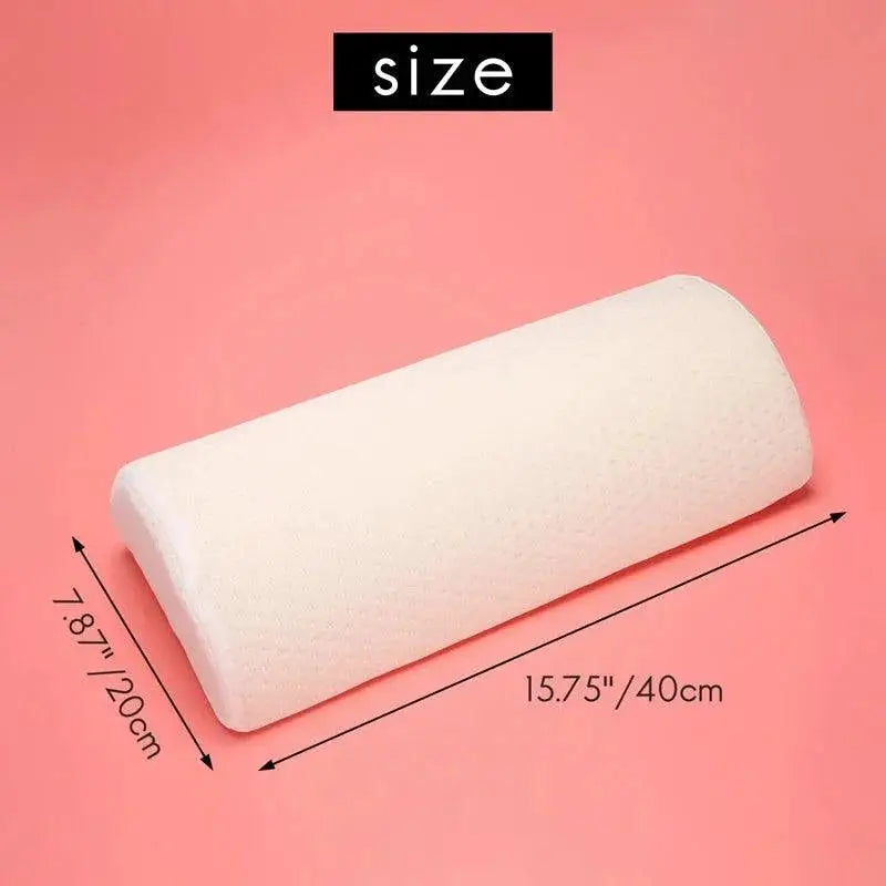 Adjustable Memory Foam Half Moon Leg Support Pillow